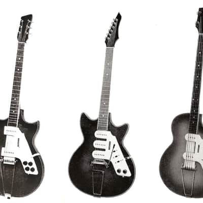 ROSETTI   SUPER SOLID 7 1960 Red Burst image 17