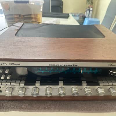 Marantz Model 4400 50-Watt Quadraphonic Solid-State Receiver 1974 - 1978 - Silver with Wood Case image 9