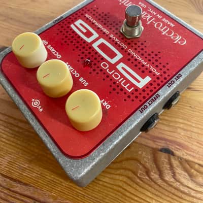 Electro-Harmonix Micro POG Polyphonic Octave Generator 2007 - Present - Red / Gray image 4
