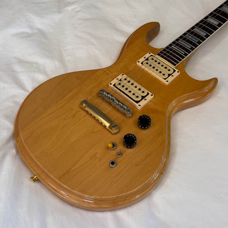 Vintage Epiphone Matsumoko SC-450 Scroll 1976 - 1979 - Natural - Made in Japan - Free Pro Setup image 1
