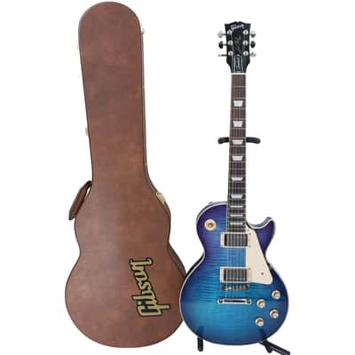 Gibson Les Paul Standard '60s Figured Top Electric Guitar - Blueberry Burst image 11