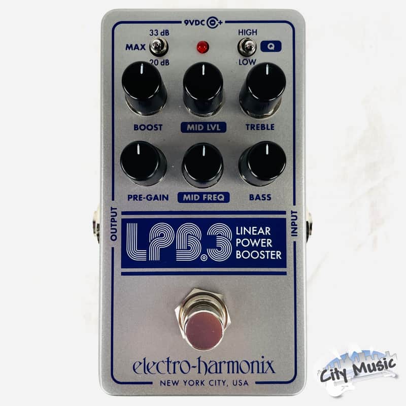 Used Electro-Harmonix EHX LPB-3 Linear Power Booster Guitar Effects Pedal ♫ image 1