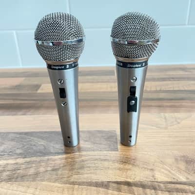 2x Vintage 1960s Shure 588SB Unisphere B Dynamic Microphone image 1