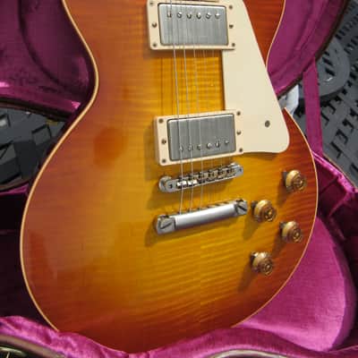 Gibson Custom Shop '58 Reissue Les Paul - LPR8 - Historic Reissue - Flame Top - Sun Rise Tea Burst image 4