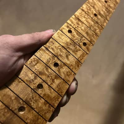 BADA$$ BIRDSEYE MAPLE STRAT GUITAR NECK FITS FENDER WARMOTH image 4