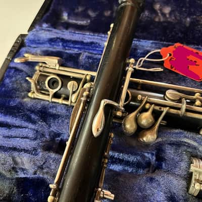 F. Loree Paris Vintage Oboe - Grenadilla Wood - Made in France With Case SN: BD72 - Early 1960s image 7