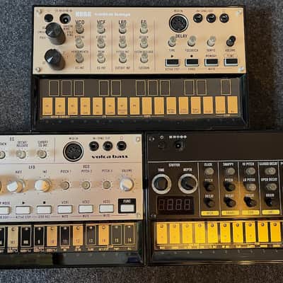 Korg Volca Bass Analog Bass Sequencer/Synthesizer 2013 - Present - Silver/Black image 3