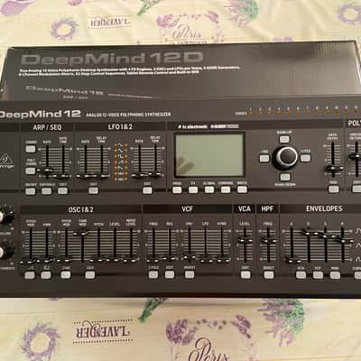 Behringer DeepMind 12D Desktop 12-Voice Polyphonic Analog Synth Module 2016 - Present - Black