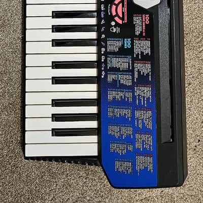 1998 Casio CTK-411 MIDI keyboard, for external speaker, slimmed down