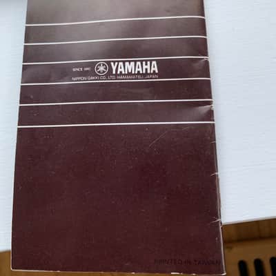 Yamaha Handcrafted Guitars booklet 1980’s image 2