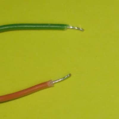 lightly used Boss RED LED on a very small rectangle circuit board + green & orange wires (works fine) for Boss compact size pedals - came off of a lightly used 2005 DD3 pedal (the DD-3B version) (NO pedal included / NO other items included) image 5