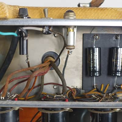1950 Fender Pro Amp Vintage Tweed Amplifier TV Front image 10