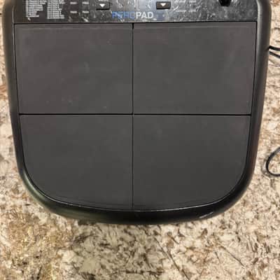 Alesis PercPad 4-Zone Electronic Drum Pad 2010s - Black image 2