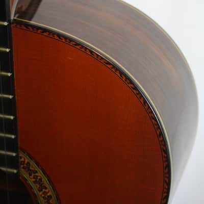 Vintage 1970s Yamaha GC-20D Classical Nylon String Acoustic Guitar Brazilian Rosewood MIJ OHSC image 10