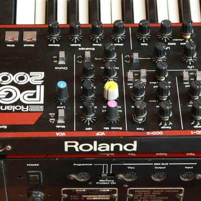 Roland JX-3P 61-Key Programmable Preset Polyphonic Synthesizer w/ PG-200 Programmer image 13