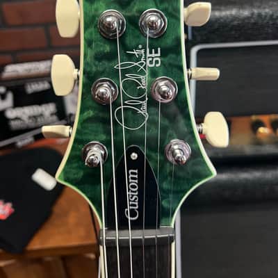 PRS SE Custom 24 Quilt 2026 - Present - Teal Black image 3