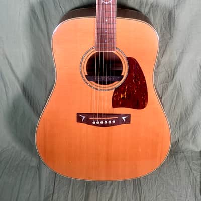 Ibanez Artwood AW300-NT w/Dean Markley Pickup and Hard Case 2004 - Natural image 2