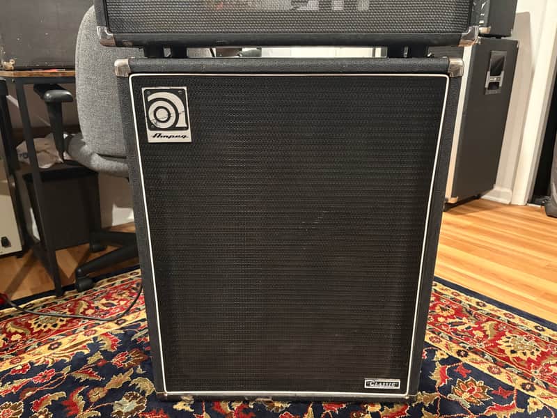 Ampeg SVT-410HLF Classic Series 500-Watt 4x10" Bass Speaker Cabinet 2007 - Present - Black image 1
