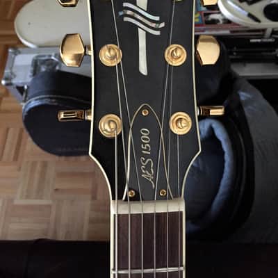 Yamaha AES1500 Semi-Hollow Body Black image 8