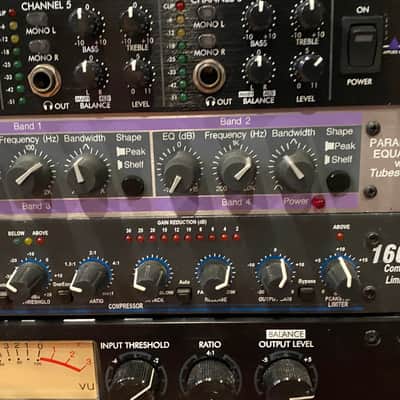 Aphex 109 Parametric EQ w/Tubessence 1996 - Silver image 4