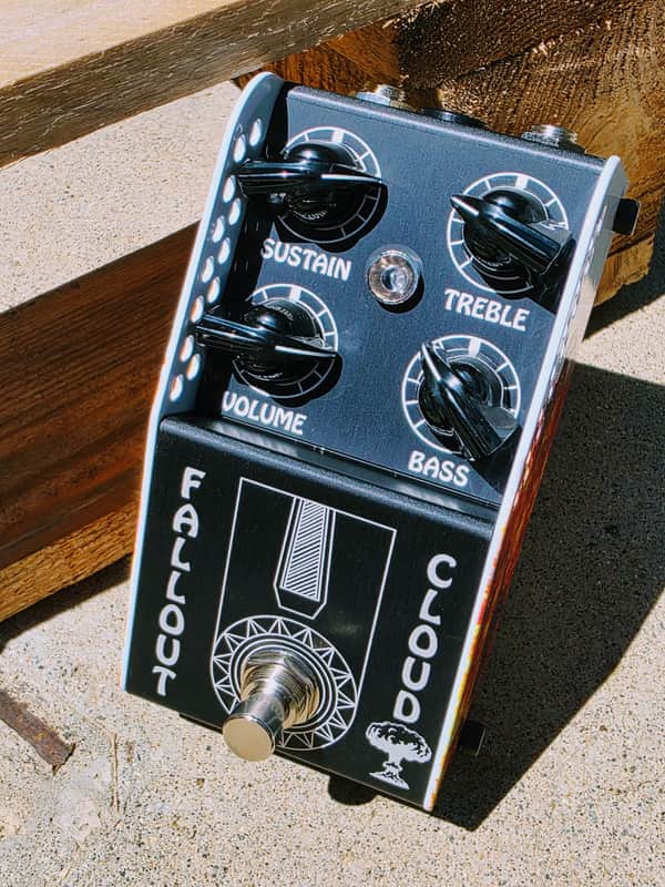 ThorpyFX The Fallout Cloud Fuzz - Black/Orange image 1