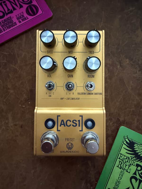 Walrus Audio Mako  ACS1 Amp + Cab Simulator 2021 - 2024 - Gold image 1