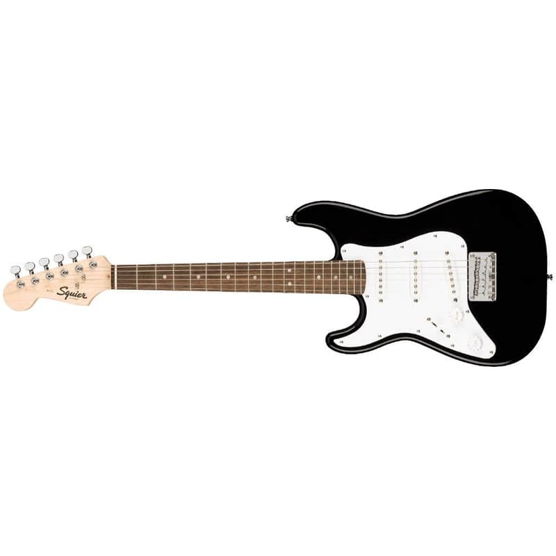Squier   Mini Stratocaster Lh Left Handed Lrl Blk 0370123506 image 1