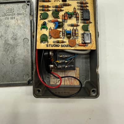 MXR MX-103 Blue Box Octave Fuzz Vintage 1974 Bud Box Script Logo Effect Pedal image 11