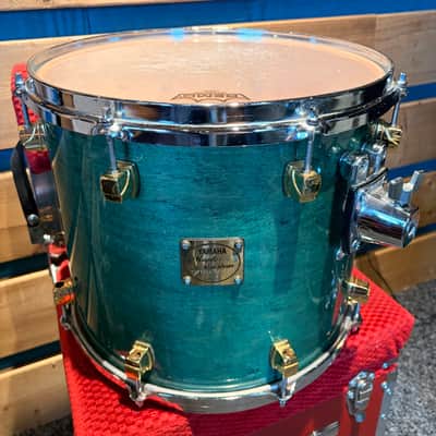 Yamaha Maple Custom Drum Set in Emerald Green image 18
