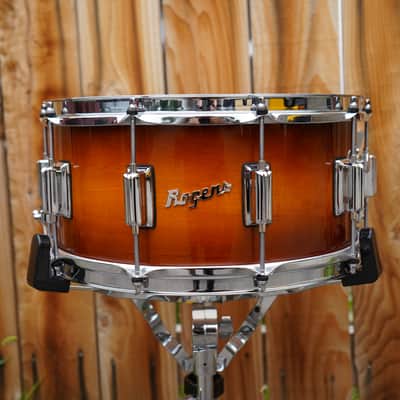 Rogers Custom Dyna-Sonic D2945 | Tobacco Burst Gloss | 6.5″ x 14″ Snare Drum (Limited Edition) image 2