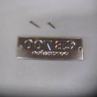 CB 700 Badge w/ original tacks. 70's/80's Black/Silver image 3