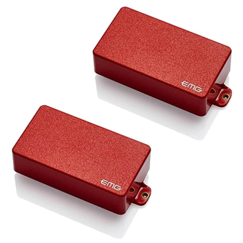 EMG 81/85-RED Active Humbucker Set image 1