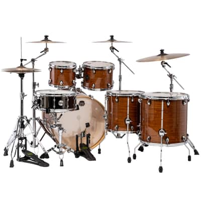 Mapex Armory Studioease 6-Pc Shell Pack w/ 22" Kick - Roasted Chestnut image 3