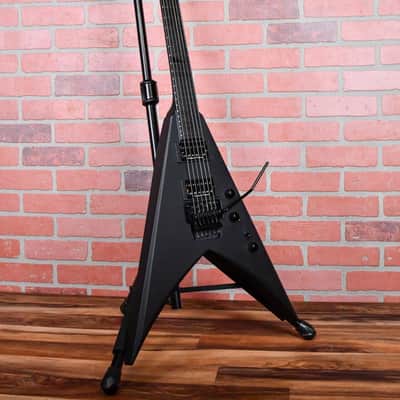 Jackson USA Custom Shop KV2 King V MAH Reverse Headstock 2021 Matte Black w/OHSC image 5