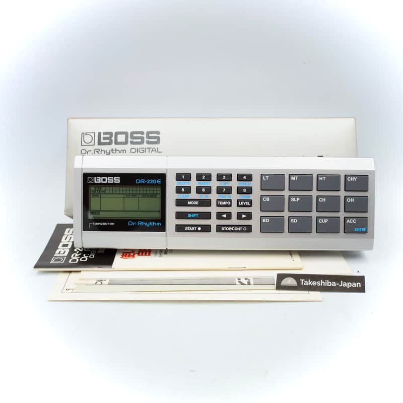 Boss DR-220E Dr. Rhythm 1986 Made in Japan Drum Machine 735700 image 1