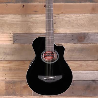 Yamaha APXT2 3/4 Acoustic/Electric Guitar Black w/ Gigbag image 4