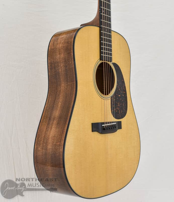 C.F. Martin Custom Shop Dreadnought w/ Figured Koa Back & Sides (Used) image 1