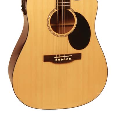 Jasmine JD39CE-NAT Dreadnought Acoustic Electric Guitar - Natural Finish (JD39CE-NAT-U) image 6