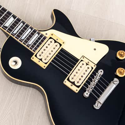 1979 Greco EG900 Vintage Guitar Standard, Black w/ USA DiMarzio PAFs & Case, Japan Fujigen image 7