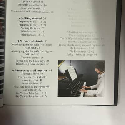 Used Hard Cover Learn to Play the Piano and Keyboard A Step-By-Step Guide Book image 3