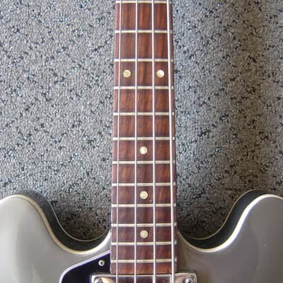 Vintage 1968 Gibson EB-2D Grey Refin image 4