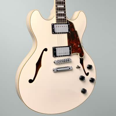 D'Angelico Premier DC - Champagne with Gig Bag image 2