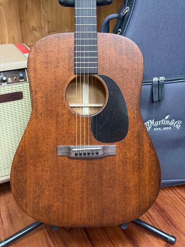 Martin D-15M Dreadnought Acoustic Guitar -All Solid Mahogany w/Deluxe Soft Bag - New! image 1