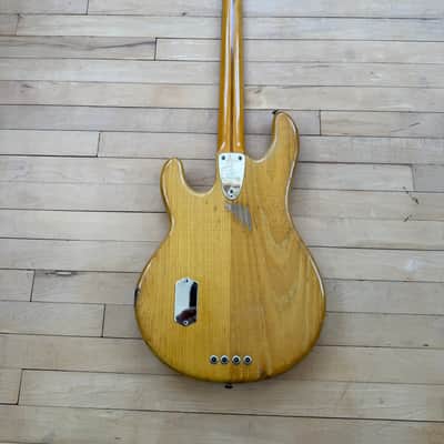 1976 Musicman Stingray Bass Guitar Natural image 4