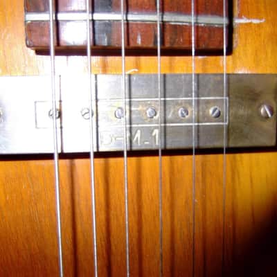 Di Mauro Gipsy/Manouche Jazz with magnetique pickup 1950-60s - Sunburst image 6
