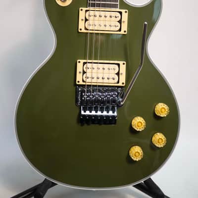 Gibson Custom Shop Les Paul Axcess Custom with Floyd Rose - Olive Drab 2021 - image 1