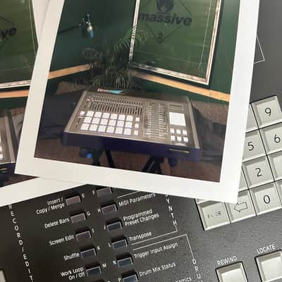 Linn 9000 Integrated Digital Drums / Midi Keyboard Recorder 1984-1986 - Dark Grey
