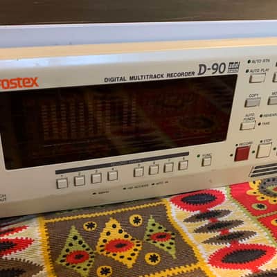 rare Fostex  D-90 - Vintage Digital 8-Track Digital Multitrack Recorder image 4