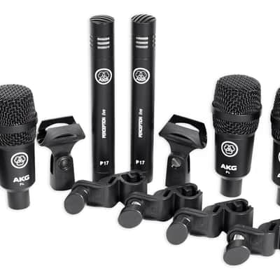 配信機器・PA機器・レコーディング機器 AKG Rhythm Pack Drum Microphone AKG DSS1 Drum Set Session 1 7pc Mic Pack w/ Case | Reverb