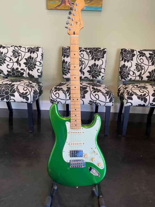 Fender Player Plus Stratocaster HSS with Maple Fretboard 2021 - Present - Cosmic Jade image 1